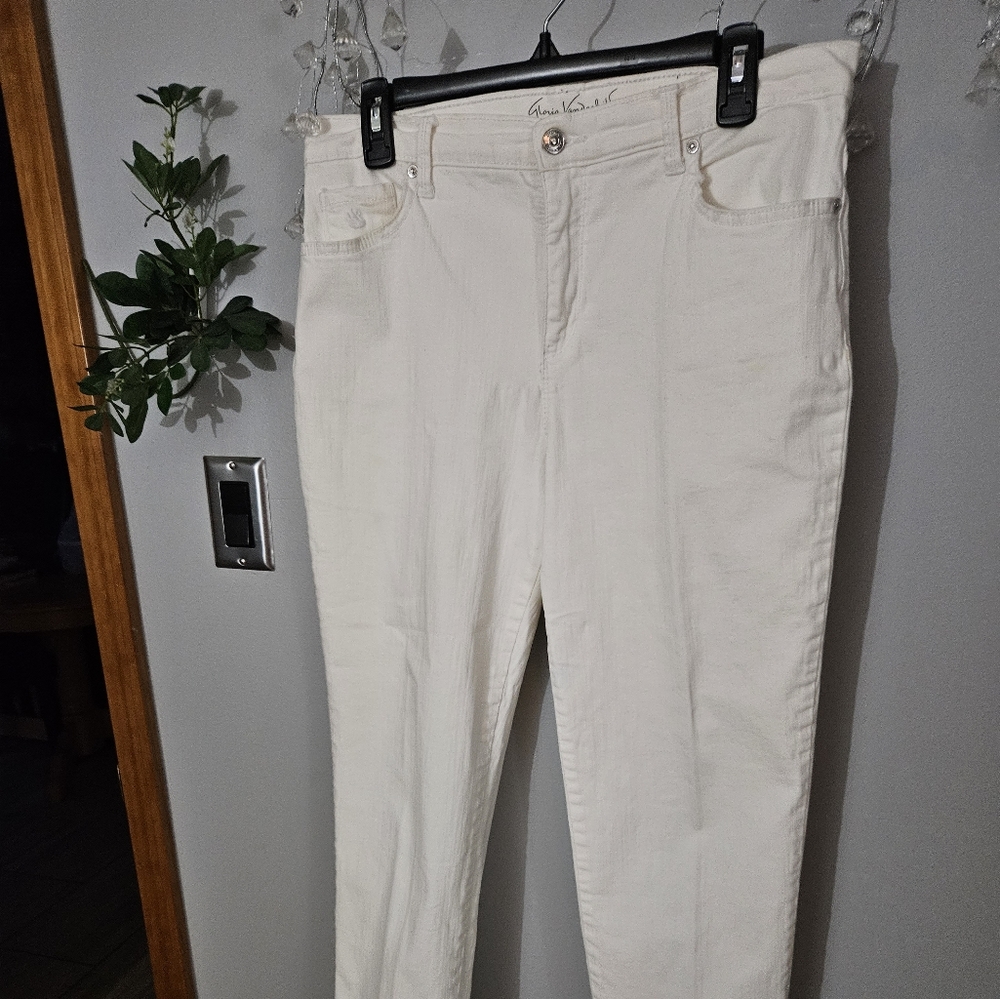 White jeans.